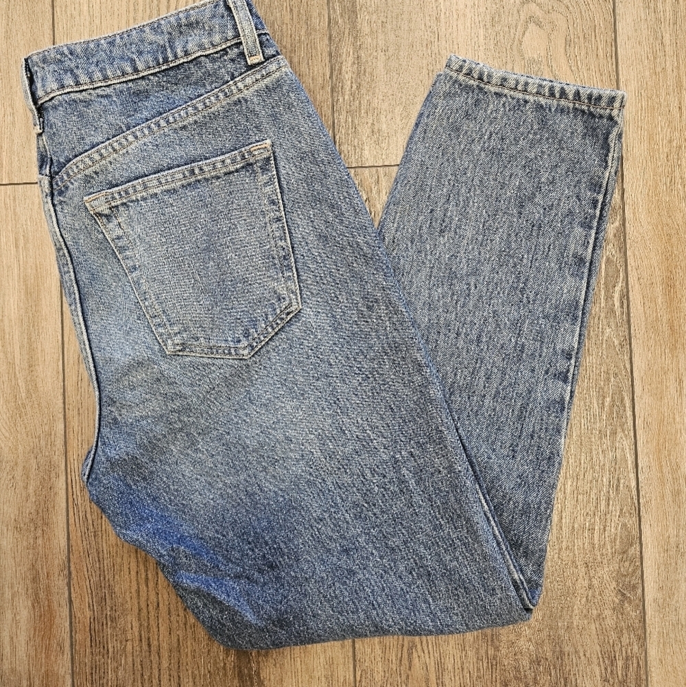 Jeans, Mom, Casual, Office, School, Denim, Vacation, Straight, Pants, Festival - Picture 4 of 4